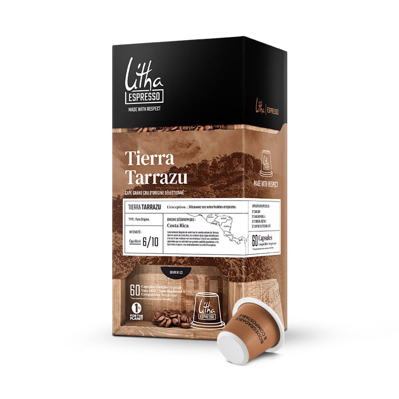 60 Capsules Tierra Tarrazu Litha Espresso